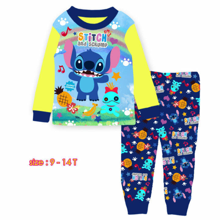 #80730 Cuddleme Boy Lilo Stitch kids pyjamas /Lilo Stitch kids ...