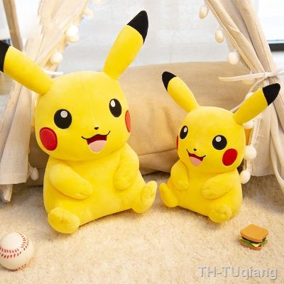 Pokemon Kawaii Pikachu Stuffed Toys Cartoon Cute Plush Dolls Throw Pillow Birthday Gift For Kids Friends Boys Home Decoration
