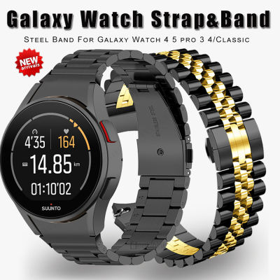 สายสแตนเลสสำหรับ Samsung Galaxy Watch 4 44มิลลิเมตร40มิลลิเมตร Galaxy Watch 5 40มิลลิเมตร44มิลลิเมตรโลหะนาฬิกาวงสำหรับ Galaxy Watch 4คลาสสิก46มิลลิเมตร42มิลลิเมตร Galaxy Watch 5 Pro 45มิลลิเมตรด้วยเครื่องมือ