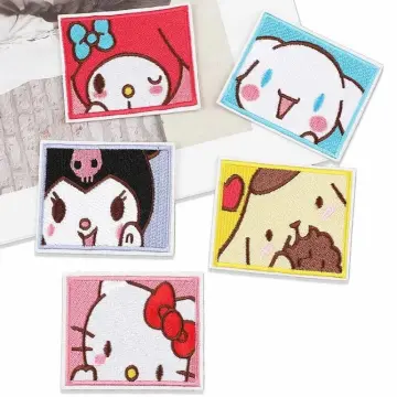 Japanese Anime Embroidery Patch Iron On Patches For Clothing Thermoadhesive  Patches For Clothes DIY Fusible Patch Stickers Badge