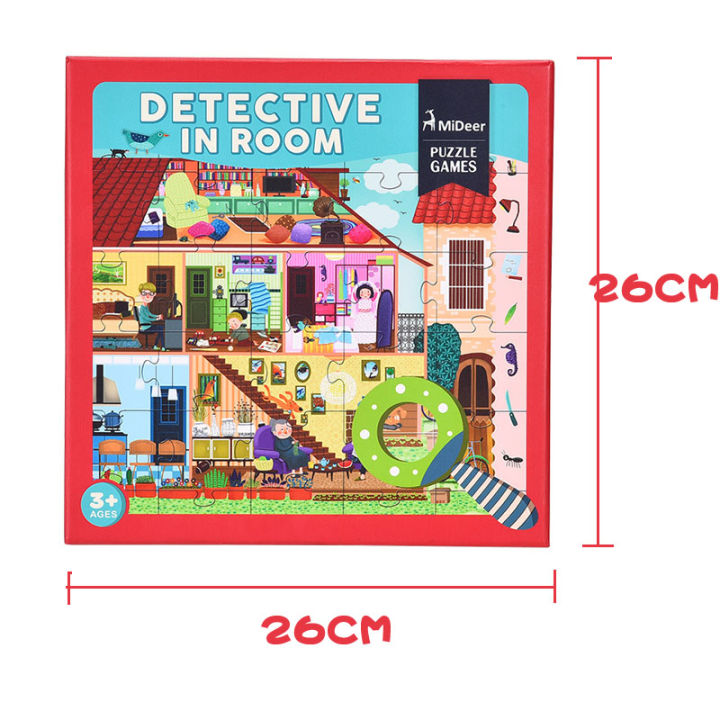 kids-toys-detective-in-room-puzzle-42pcs-large-piece-jigsaw-puzzles-funny-explore-detail-montessori-educational-toys-for-children