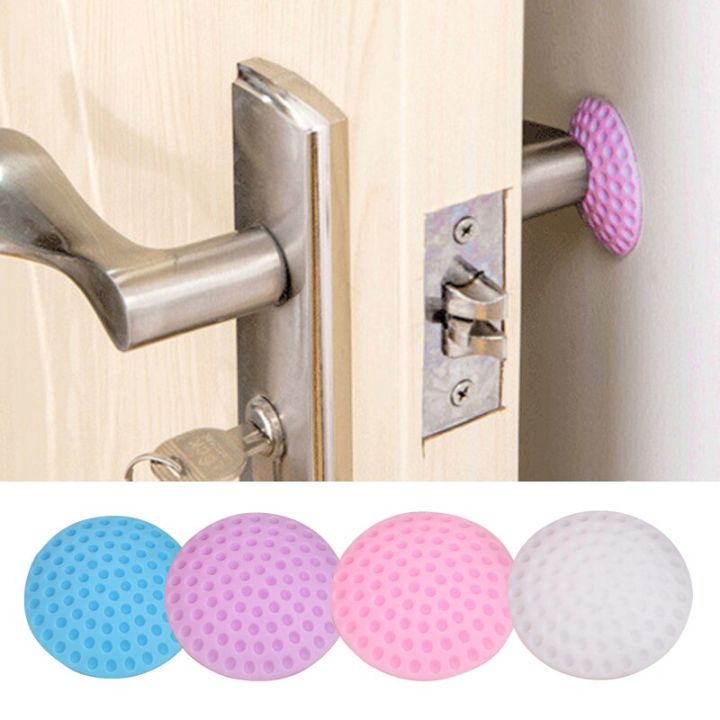 1pcs-soft-thickening-mute-rubber-pad-to-protect-the-wall-self-adhesive-door-stopper-golf-modelling-door-fender-household-product-decorative-door-stops