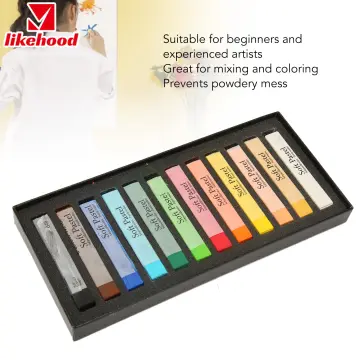 64 Color Artist Chalk Pastels Soft Pastel Set Art Supplies Painting Non  Toxic