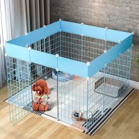 [COD] fence dog isolation door cage Pomeranian iron indoor kennel home