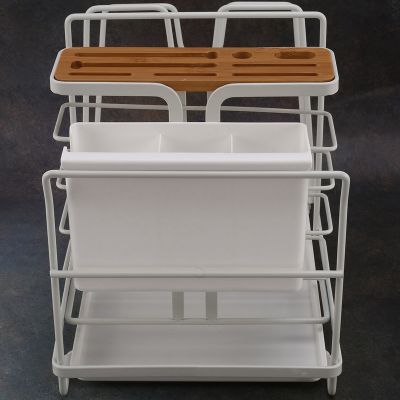 Kitchen and Household Iron Shelf Creative Kitchen Utensils Storage and Finishing Rack Chopsticks Storage RackTH