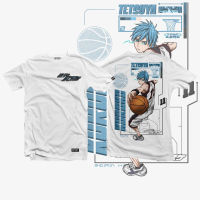 Anime Shirt Kurokos Basketball - Tetsuya Kuroko เสื้อยืดลำลองฤดูร้อน S-5XL