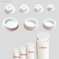 ▤✣☁ T-shaped Sealing Bungs Fit for OD 40/50/75/110/160/200mm Drain Pipe Fittings White Silicone Rubber Blind Plugs End Cap Stopper