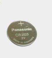 ถ่านกระดุม Panasonic CR1025 3V ของแท่้ แพค 1 ก้อน หรือ 5 ก้อน แพค นำเข้า HK