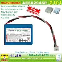 [G101] 14.8V 1000mAh Li-Ion Battery For Window Cleaning Robot AE502945P HB16815 HOBOT 168 188 188C 198 268 288 298 358 368 388