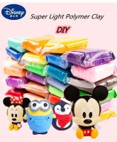 Disney Minnie Super Light Polymer Clay Mickey 12 colours DIY Colored Slimes Snow Mud kids Puzzle Education Toys girls boys gifts Clay  Dough