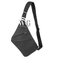 ♔WG♔Korean Fashion Men Crossbody Sling Bag Waterproof Shoulder strap Chest Back Pack Anti Theft Sash Bags Pouch sg