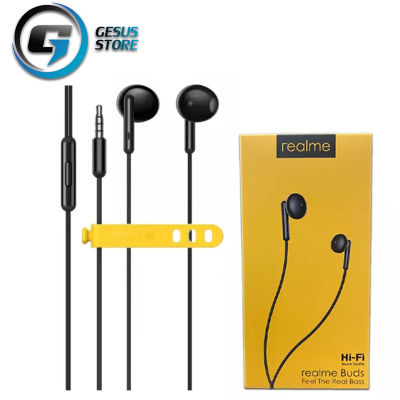 หูฟังRealme เรียวมี Realme Buds Classic ของแท้ เสียงดี ช่องเสียบแบบ 3.5 mm Jack รับประกัน1ปี BY GESUS STORE