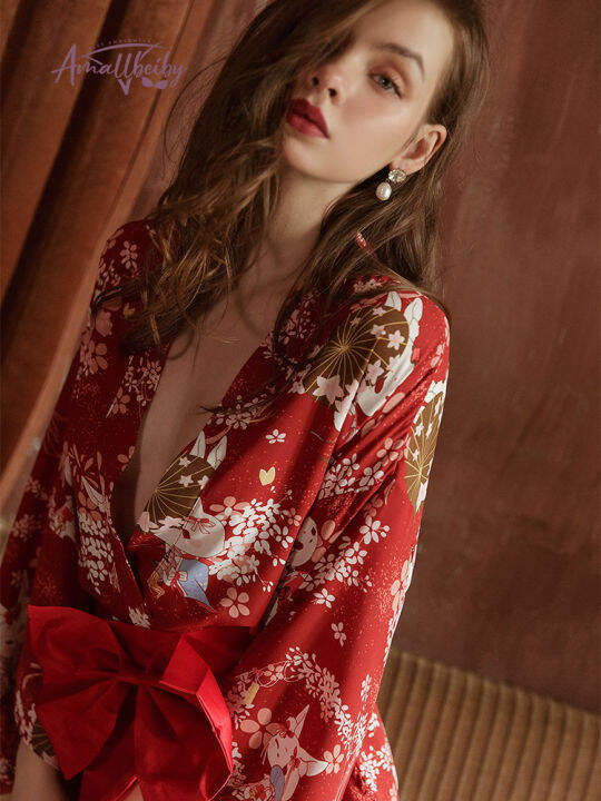 sexy-lingerie-robes-for-women-bride-wedding-sleepwear-gown-negligee-japanese-kimono-bathrobe-chiffon-temptation-nightwear