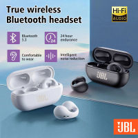 ♥คลังสินค้าพร้อม + Gratis Ongkir♥JBL หูฟัง Bluetooth5.3ไร้สาย BT12หูฟังนำเสียงผ่านกระดูกหูฟังแบบไฮไฟชุดหูฟัง TWS หูฟังสำหรับเล่นกีฬาพร้อมไมโครโฟน