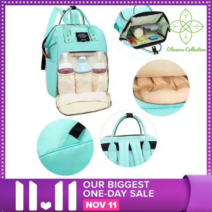 Mommy Maternity Nappy Bag Milk Diaper Food Storage Outdoor Travel Mommy