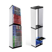 For 5 Game Console Box Bracket Holder 36 Game Disc Storage Tower Shelf Rack Game Console Vertical Stand Organizer Accessories appealing