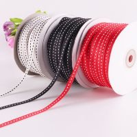 [HOT!] 5Yards/Roll 3Color Best quality Decorations DIY Grosgrain Ribbons Bow Gifts Card Wrapping Supplies 6mm