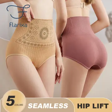 High Quality 3D cotton Slim Panty Body Shaper Warm Palace Honeycomb Mid  Waist Sexy Hip Briefs belly control body shaping underwear Ladies knickers  underwear hip lifting panties