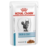 ส่งฟรีทุกรายการ จริง►✑Royal Canin Skin &amp; Coat บรรจุ 12 ซอง อาหารเปียกสำหรับแมวผิวหนังแพ้ง่าย บำรุงเส้นขนและเสริมสร้างความแข็งแรงของผิวหน