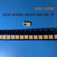 50ชิ้น Led แบบ Smd นิเชีย3V 3030 3000K สีวอร์มไวท์1W 240ma Nfsl757dt-การประยุกต์ใช้แสง V1