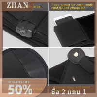 ZHAN 1PC Belly Gun HOLSTER กระเป๋าเข็มขัดที่มองไม่เห็นปกปิดกระเป๋าถือเอวยางยืดเอว