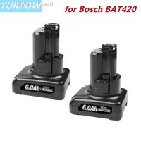 6000mAh 12V Li-ion BAT420 Replacement Battery for Bosch BAT411 BAT412 BAT413 BAT414 10.8-Volt Max Battery Cordless Power Tools [ Hot sell ] Makita Power