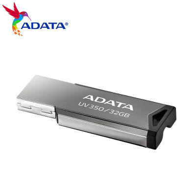 Hot ADATA UV350 USB Flash Drive 128GB 64GB 32GB ปากกา Memory Stick USB 3.2 Pendrive โลหะแฟลชความเร็วสูง U Disk