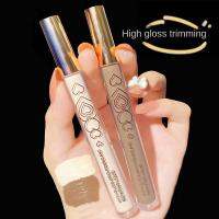 เครื่องสำอางไฮไลต์แท่งคอนทัวร์ใบหน้าเนื้อครีม Highlighter Cair 1ชิ้นอายแชโดว์ประกายแวววาวบรอนเซอร์สีน้ำตาลเลื่อมมันวาว