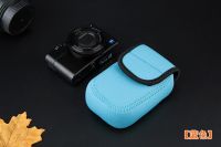 เคสฝาครอบกระเป๋ากล้องดิจิตอลนีโอพรีนแบบนิ่มกระเป๋าสำหรับ Sony RX100 RX100II V M3 RX100 M4 M5 HX50 HX60 HX80 HX90 W830 HX90V WX500