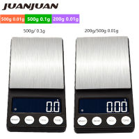 500g0.01g Digital Scale Pocket Jewelry Weighing Scale LCD Display Electronic Grams Stainless Steel Drug Weight Tool 30 OFF