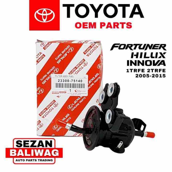 OEM TOYOTA FUEL FILTER INNOVA FORTUNER HILUX GASOLINE 20042022 23300