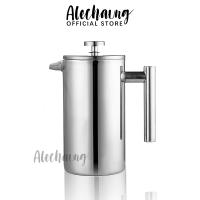 Alechaung ที่ชงกาแฟสด French Press เหยือกชงชา กาแฟ สแตนเลส กาต้มกาแฟ ที่ชงกาแฟ เหยือกชงกาแฟ ขนาด 350/1000ml เหยือกชงกาแฟสด ชุดชงเเละบดกาแฟ Coffee Maker