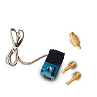 Pneumatic Fitting 1/8NPT Quick Connect 3 port valve Boost Solenoid Valve 12v 5.4W With Brass Silencer kits Valves