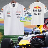 shot goods Zoyoo 2022 Top Quality Big Size S-5XL F1 Red Bull Racing Suit White Sport T-thirt Racing Suit NBA Rugby Football Jersey