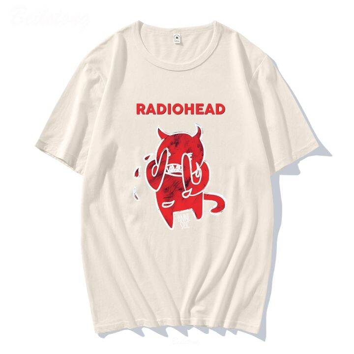 radiohead-t-shirt-cute-devil-cry-t-shirt-100-cotton-band-rock-funny-mzik-albm-print-loose-albm-mzik-tee-100-cotton