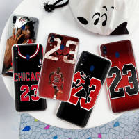 Yv191 Michael Jordan 23 อ่อนนุ่ม TPU เคสโทรศัพท์ หรับ Samsung A34 M52 A04 M30S A23 M23 M53 M21 A54 M30 A40S A9 A14 A04S M33 Plus โปร่งใส ปก