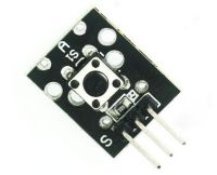 “”：{： KY-004 3Pin Button Key Switch Sensor Module Diy Starter Kit 6*6*5Mm 6X6x5mm KY004