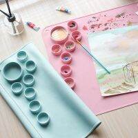 【CC】 Silicone Painting Pigment Non-Stick Ink Blending Watercoloring Stamping Crafting