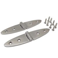 2 PCS Marine Grade 316 Stainless Steel Boat Strap Hinge Accessories