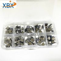 【LZ】™  Conectores de doca de carregamento USB tipo C Mix 6Pin e 16Pin uso para telefone celular Kits de reparo de produtos digitais 10 modelos 100pcs