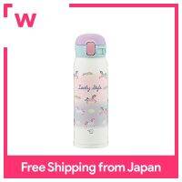 Zojirushi (ZOJIRUSHI) ขวดน้ำหญิงแก้ว One Touch แก้วสแตนเลสไม่มีรอยต่อ0.48L Dreamy SM-WG48-WZ สีขาว