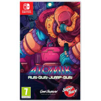 Nintendo Switch : ATOMIK: RunGunJumpGun #Super Rare Games(EU)(Z2)(มือ1)