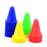 10 Pcs skating Skateboard Mark CupSoccer Football Rugby Speed training Equipment Space Marker Cones Slalom Roller skate pile cup Training Equipment