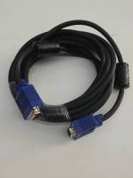 Cable VGA /RGB สาย15 pin ความยาว5 เมตร ผู้ผู้ วัสดุที่ได้มาตราฐาน สายสัญญานภาพ เส้นใหญ่ สายหนา สัญญานดี แข็งแรงทนทาน