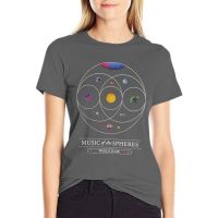 Space The Spheres T-Shirt Vintage T Shirt Woman Fashion