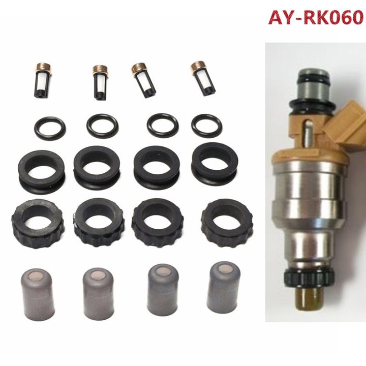 4-sets-fuel-injector-repair-kit-service-kit-filters-grommets-orings-for-1988-1991-isuzu-2-6l-l4-15710-58b00-ay-rk060-3