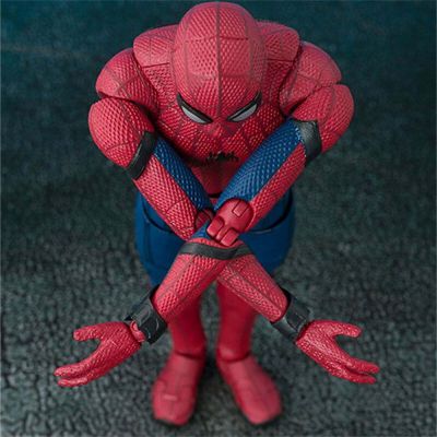 SHF Homecoming Action Figure Spider Man Collectible PVC Model Toy Gift