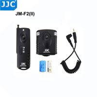 JM-F2II JM-F2II กล้อง JJC 16ช่องสัญญาณวิทยุสายชัตเตอร์ตัวควบคุม RF รีโมทไร้สาย433Mhz สำหรับ SONY RXA7III/A6000/A6300/A6500/A7S II