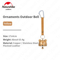 Naturehike Ultralight Portable Little Bear Bell Party Camping Atmosphere Decoration Brass Wind Chime Backpack Tent Car Pendant