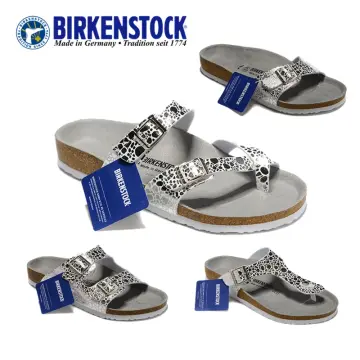 womens birkenstock silver